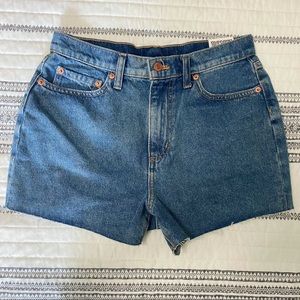 VS PINK Blue Jean Cut Off Shorts